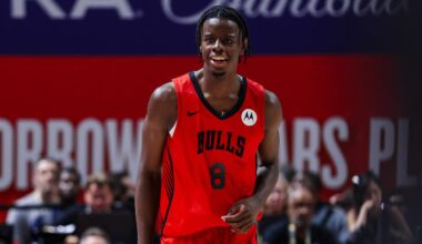 Caleb Wilson shines with 35 points in Summer League debut duel with Memphis and Cam Boozer - NBA.com