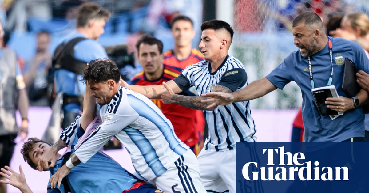 Gangs of New Jersey: how the World Cup final descended into ugly scenes between Argentina and Spain | World Cup 2026
