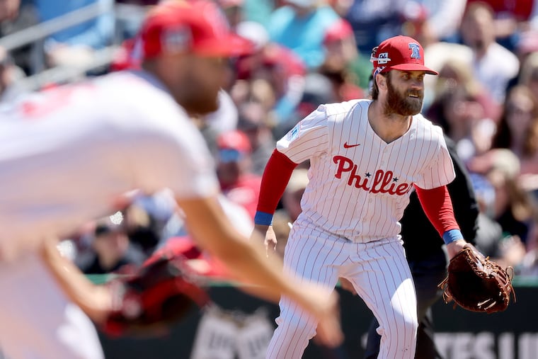 Bryce Harper (right) was an All-Star and Zack Wheeler declined to be one amid a curious week for both players.