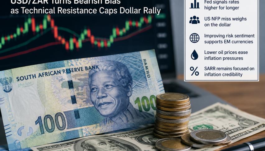 Emerging Market Strength Pressures USD/ZAR Lower Amid Fed–NFP Divergence