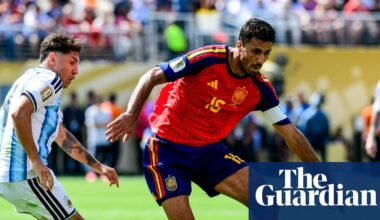 Spain’s metronome: the statistics behind Rodri’s superb World Cup campaign | World Cup 2026