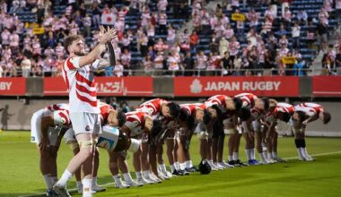 Japan and Fiji Announce teams for Nations Championship Round Two