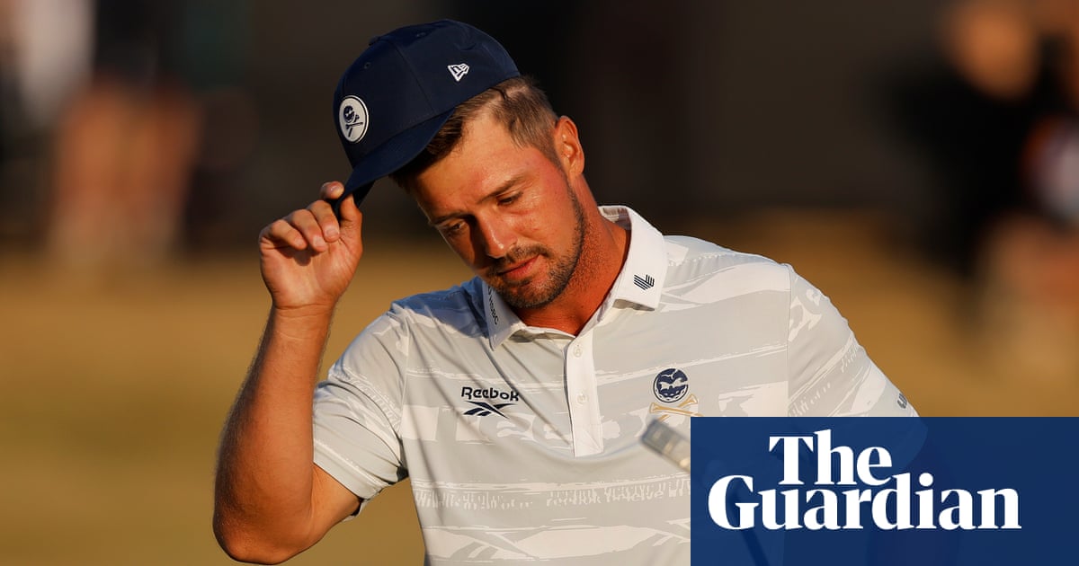 Bryson DeChambeau plays to the gallery whether or not they think he is villain or victim | The Open