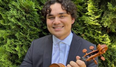 Andrew Loe, a University of Victoria medical student, is bringing together physicians from across the country to form Canada’s first doctors’ orchestra, an ensemble that aims to ease burnout among health care professionals while giving back to the communities they serve. (Courtesy of Andrew Loe)