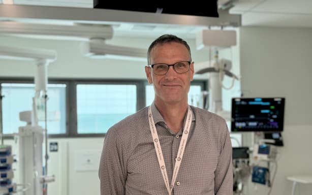 Dr Paul Young, intensive care specialist and co-clinical leader in Wellington's ICU.