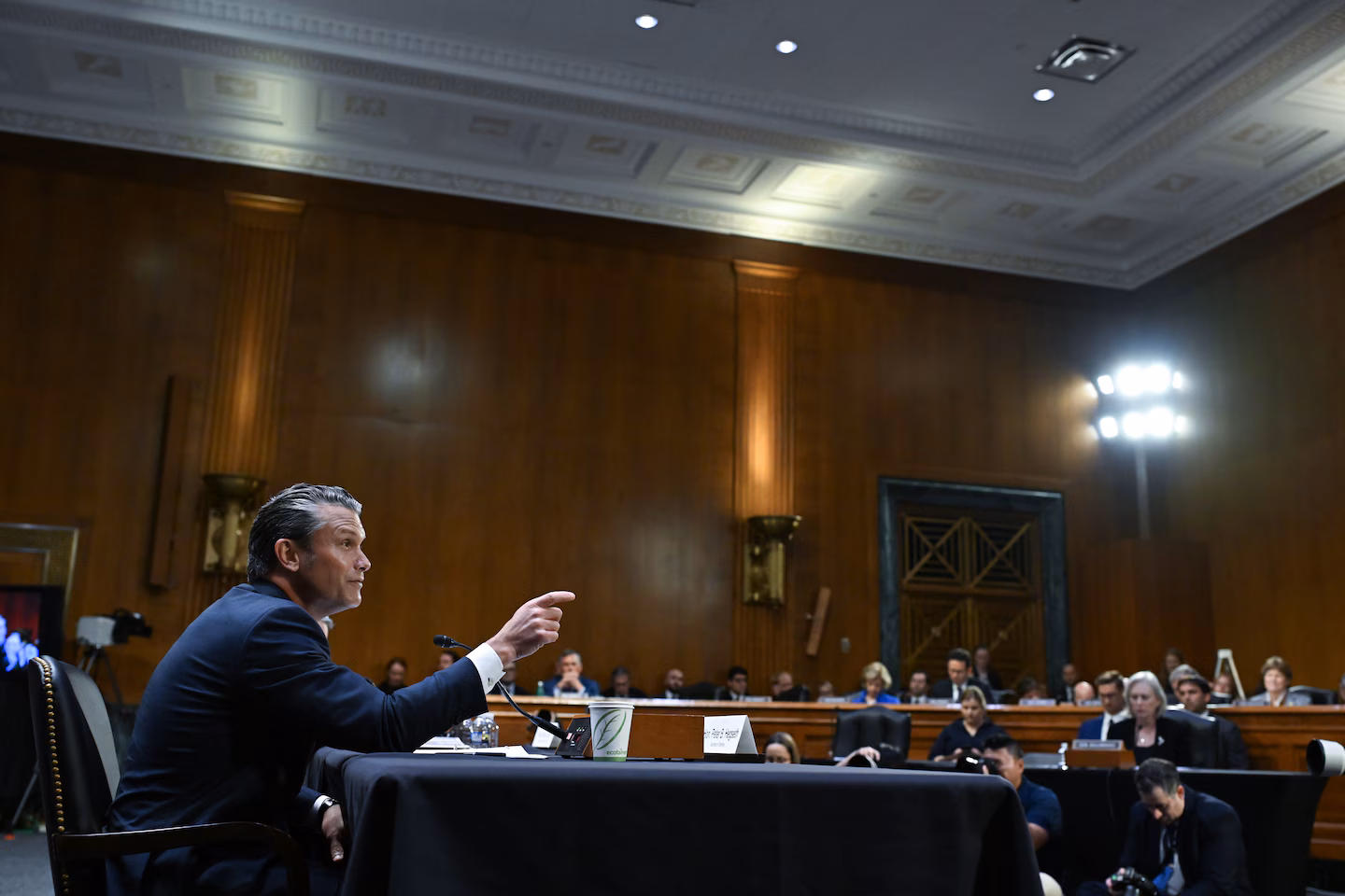 Hegseth, Caine appear before Senate as Iran war escalates - The Washington Post