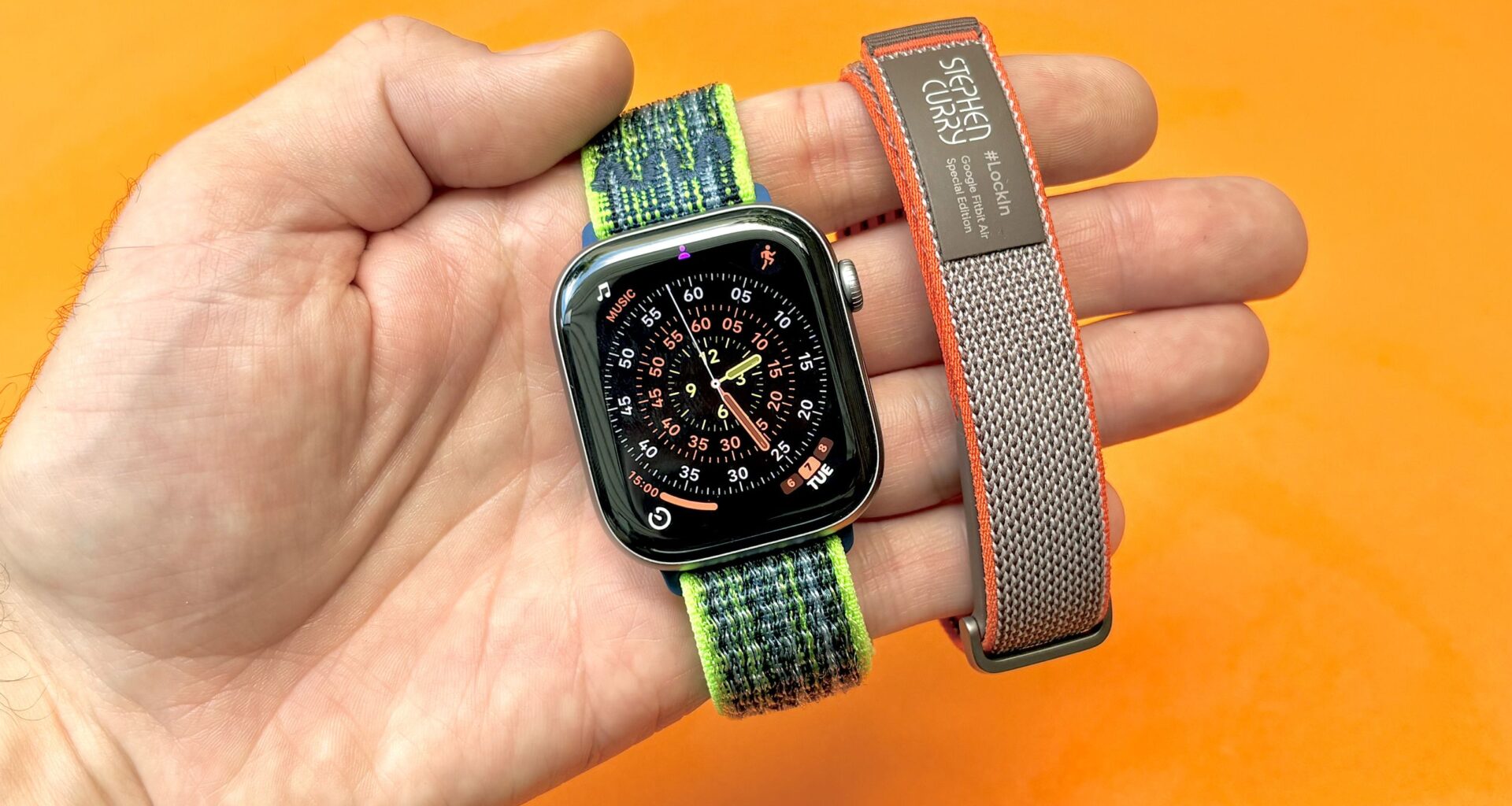 I manually counted 5,000 steps to test the Apple Watch 11 vs Fitbit Air, and Apple wins the accuracy battle while offering superior elevation data