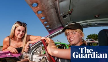 ‘The crowd are there for the crashes’: how a play performed on a racetrack became a smash with banger racers | Theatre