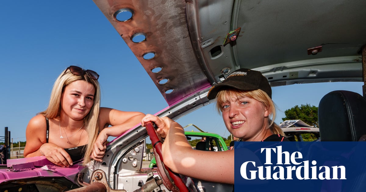 ‘The crowd are there for the crashes’: how a play performed on a racetrack became a smash with banger racers | Theatre