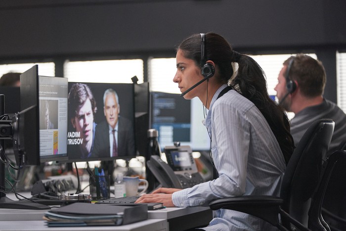 The Undeclared War - Ep4 Hannah Khalique-Brown as Saara Marvin in The Undeclared War.