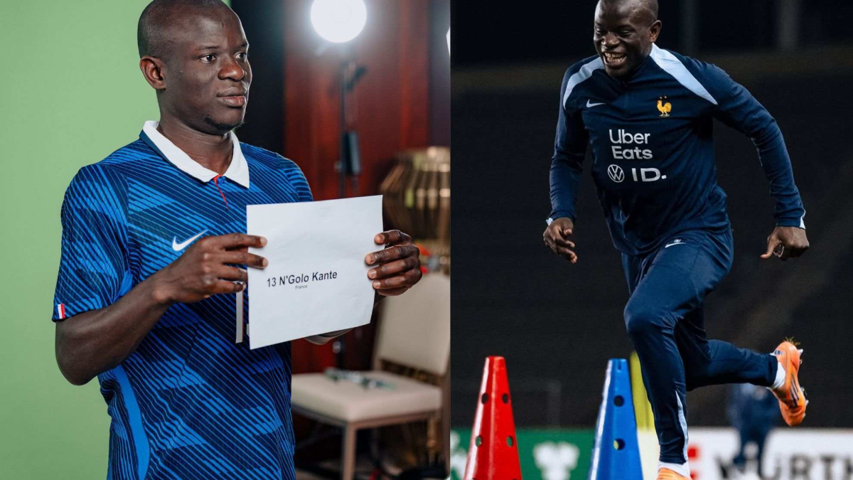 N’Golo Kante dominates during France’s scrimmage and fans are begging Deschamps to put him in