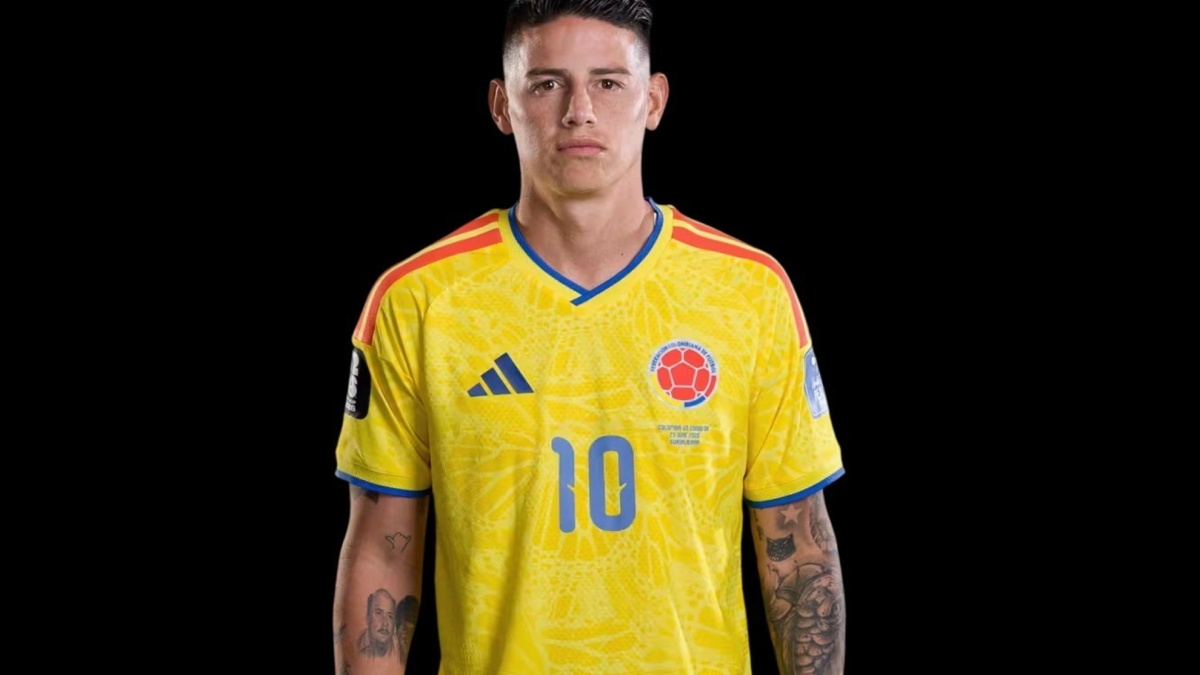 James Rodríguez experiences a moment of panic: the plane he was traveling on suffered an engine failure