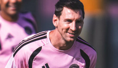 "The GOAT is back!" Messi returns to Miami and joins Inter training after the World Cup