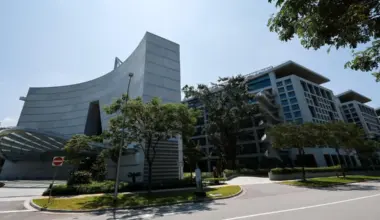 A new BCA study, which involved four buildings in Singapore including the Surbana Jurong campus (above), assessed the benefits of the design features.