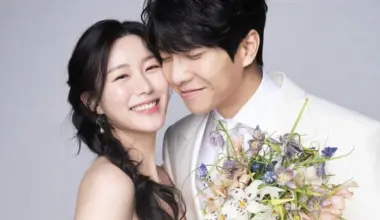 Lee Seung-gi and Lee Da-in tied the knot in April 2023 and welcomed their firstborn, a girl, in February 2024.
