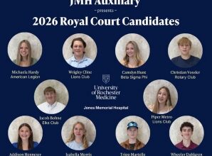 Jones Memorial Hospital Auxiliary Announces the 2026 Royal Court Candidates