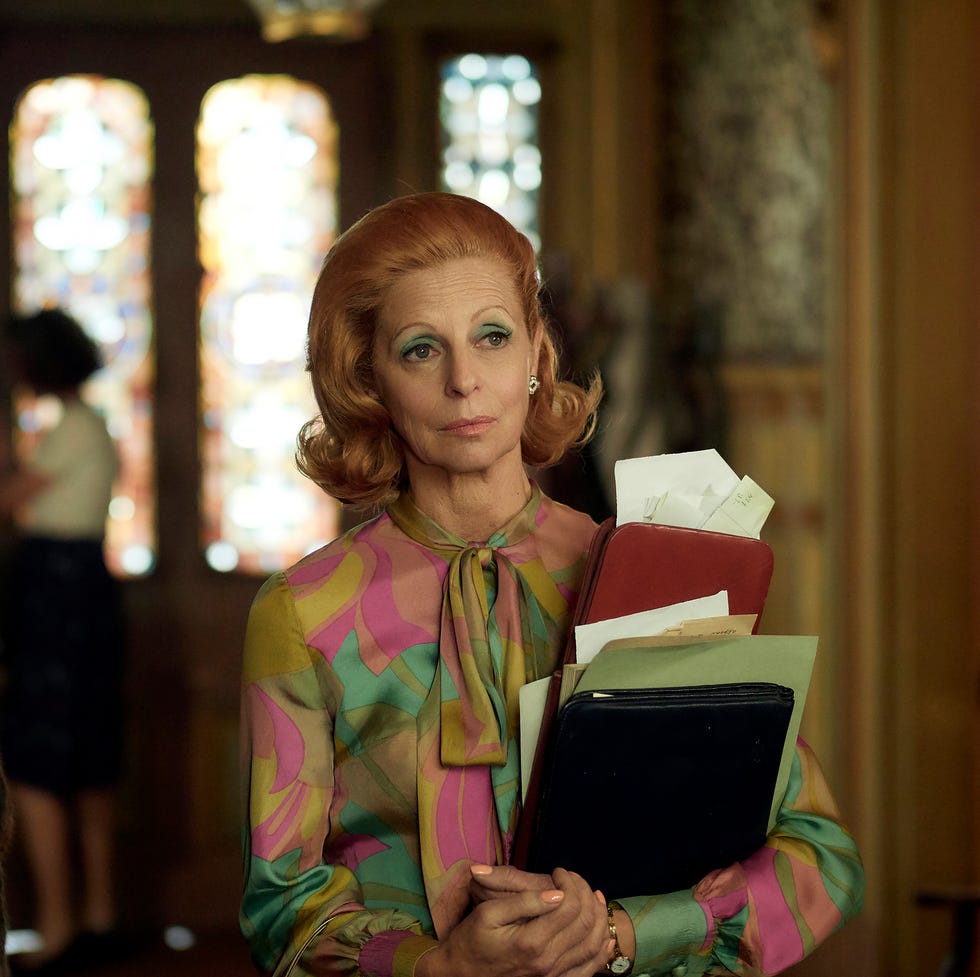 ms fisher's modern murder mysteries episode 02 picture shows: heather mitchel as edwin
