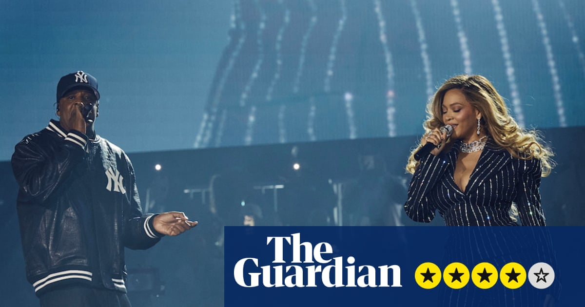 Jay-Z review – rap legend dazzles New York City with lavish spectacle, sharp bars and Beyoncé | Jay-Z