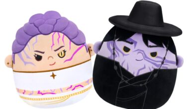 KPop Demon Hunters Jinu and Rumi Join Jazwares Squishmallows Line