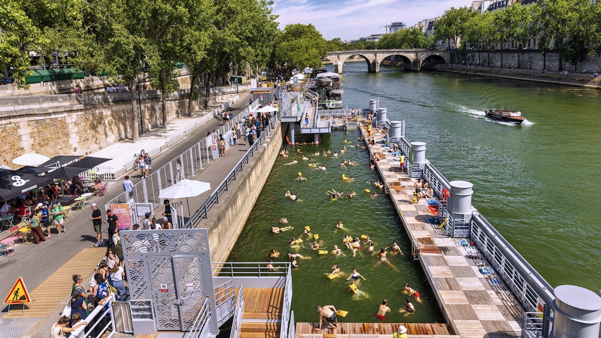 How cities are turning their polluted rivers into swimming havens