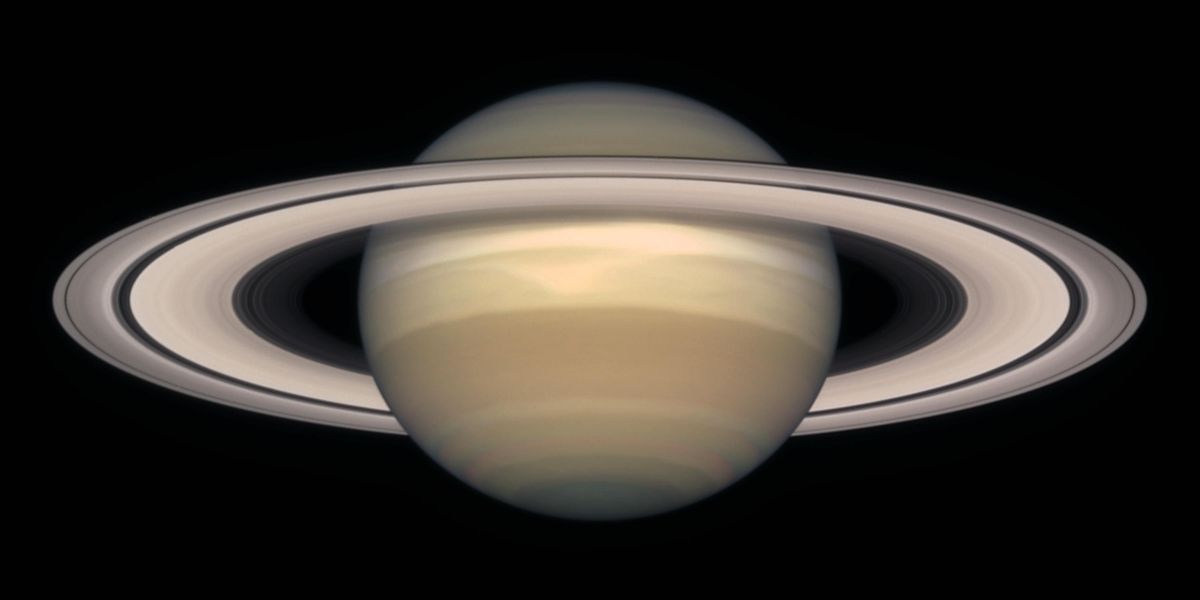 Saturn's rings are spectacular, even at a glance.