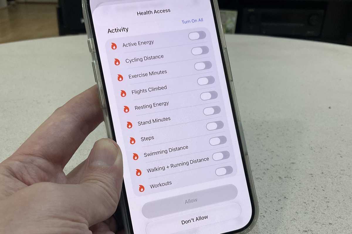 ChatGPT Health categories
