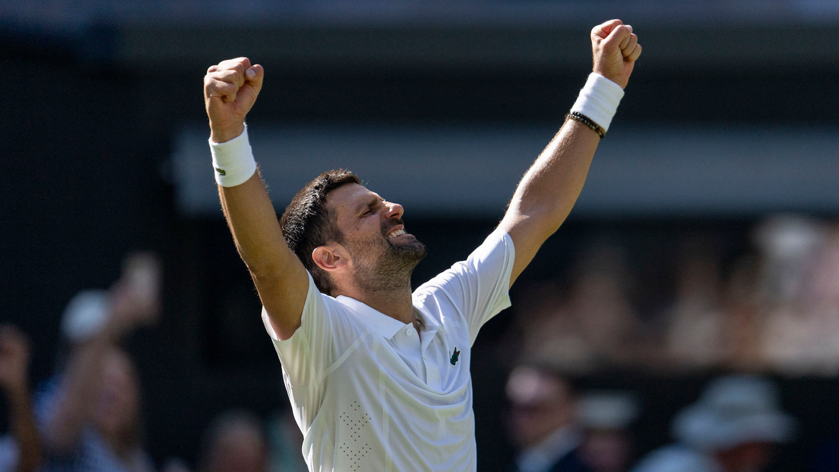 Djokovic holds off Rinderknech to reach fourth round - Wimbledon