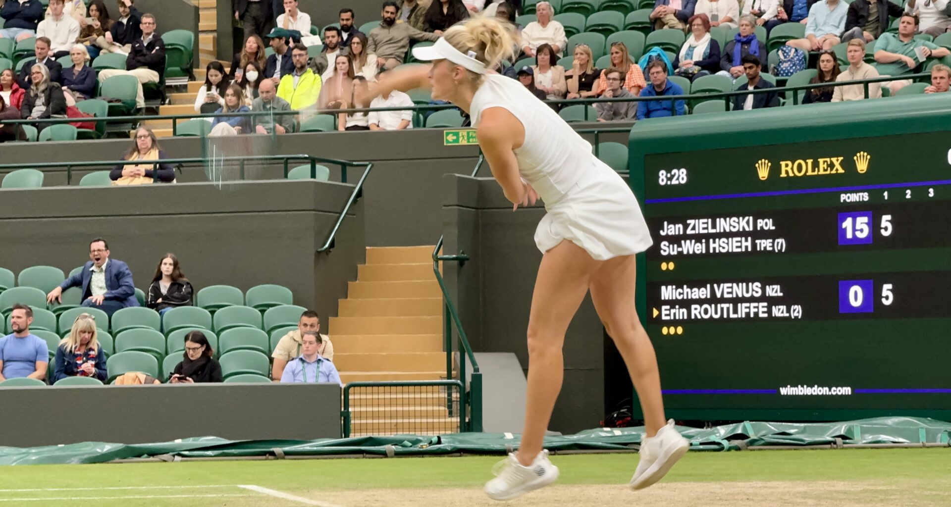 Tennis NZ » Erin Routliffe putting partner uncertainty aside for Wimbledon