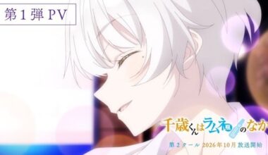 Chitose Is in the Ramune Bottle Anime's 2nd Part Debuts in October - News