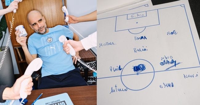 Manchester City Auctions Guardiola's Items for Charity - 조선일보
