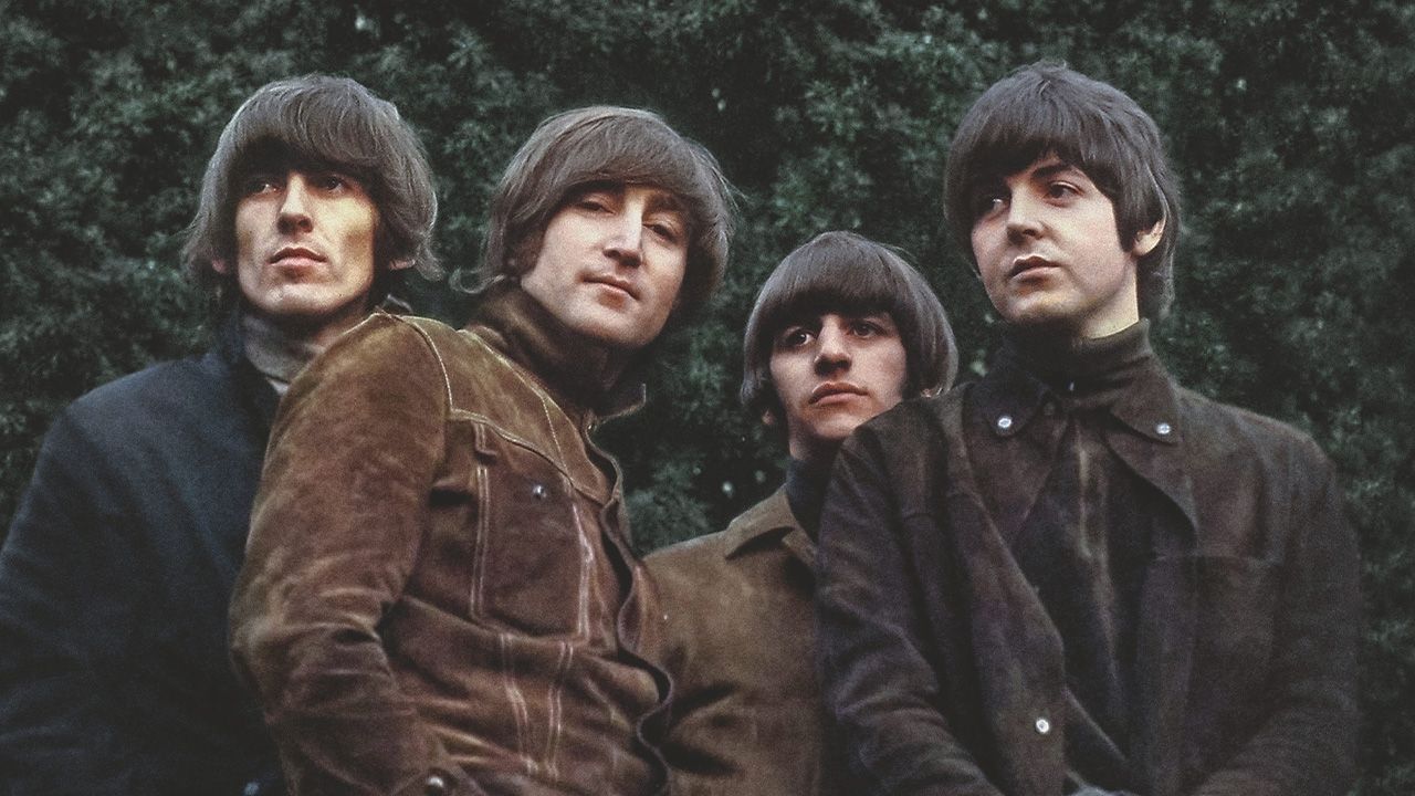 The Beatles: Press shot for the Rubber Soul reissue
