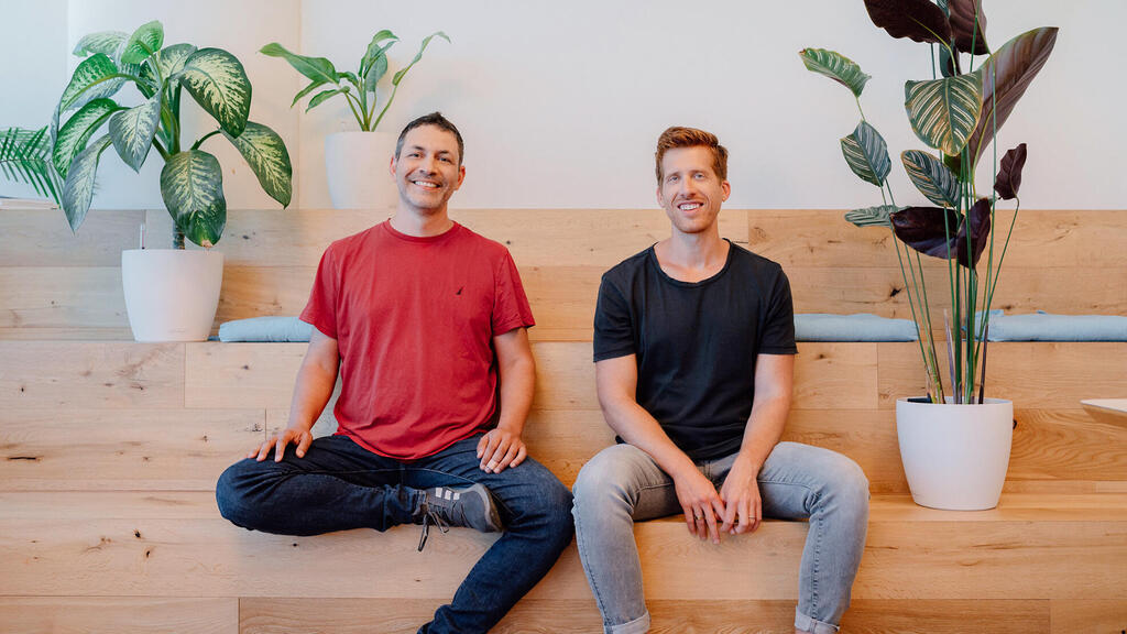 Monday.com founders. (Photo: Netanel Tobias) ערן זינמן ו רועי מן מייסדי מאנדיי