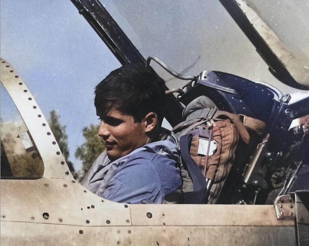 Richter in a Mirage aircraft (Photo: Courtesy ) Kobi Richter
