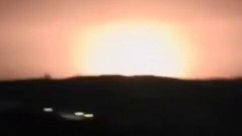 The explosion back in May פיצוץ חריג בבית שמש