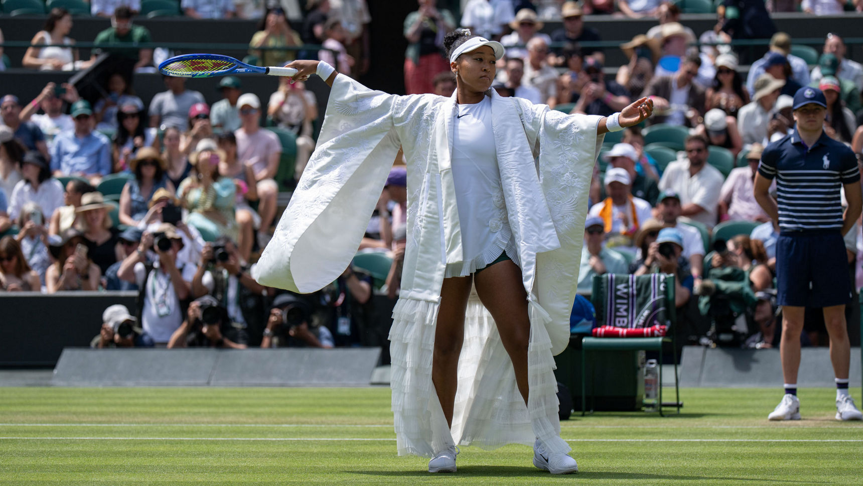 Confident Osaka books first ticket to Wimbledon last-16 - Wimbledon