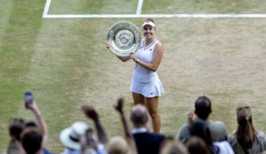 Noskova triumphs in thrilling all-Czech final - Wimbledon