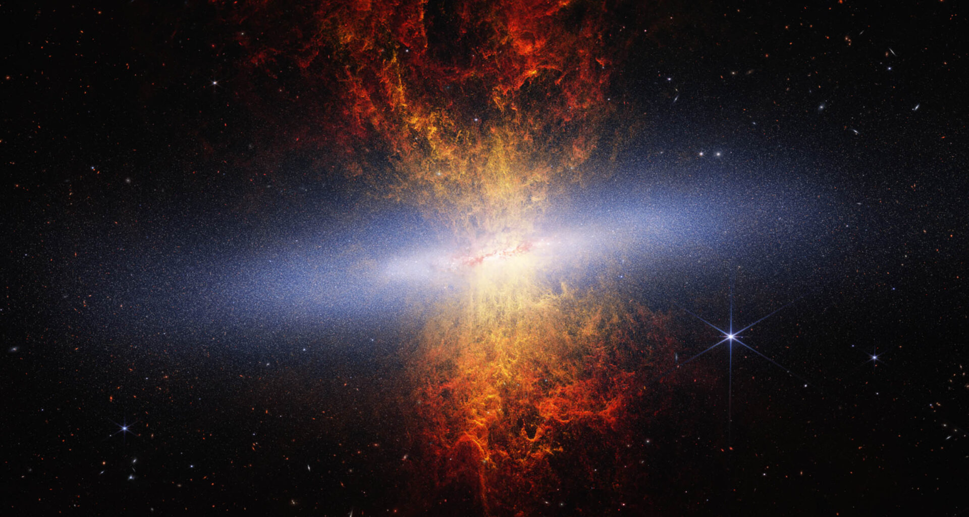 NASA's Webb telescope takes a new look at the Cigar Galaxy and captures over 16 million stars