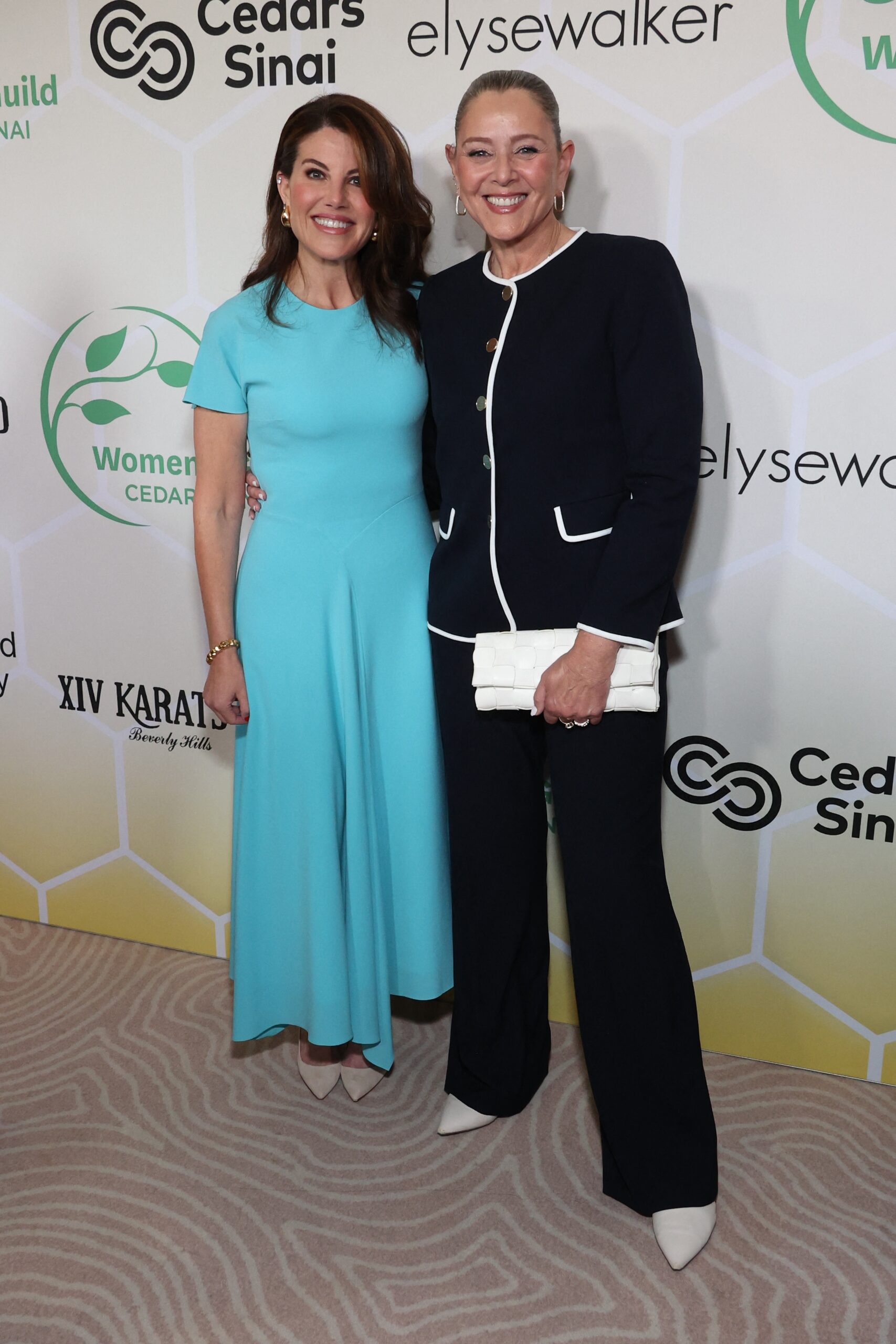 Monica Lewinsky and Camryn Manheim
