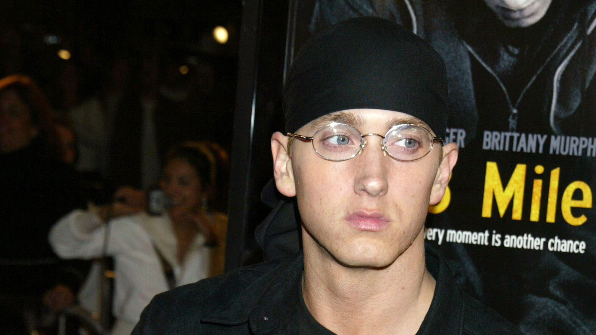 Eminem at premiere