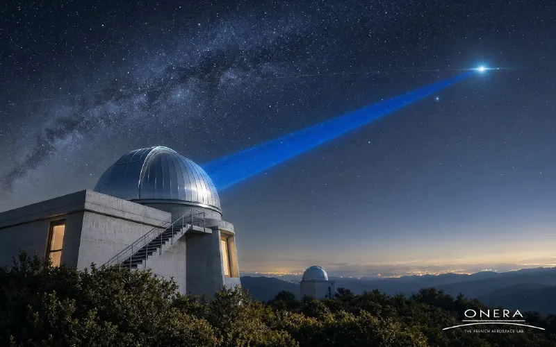 ONERA has selected Belgium’s AMOS to build a 2.5-metre telescope for French military and civil space surveillance.