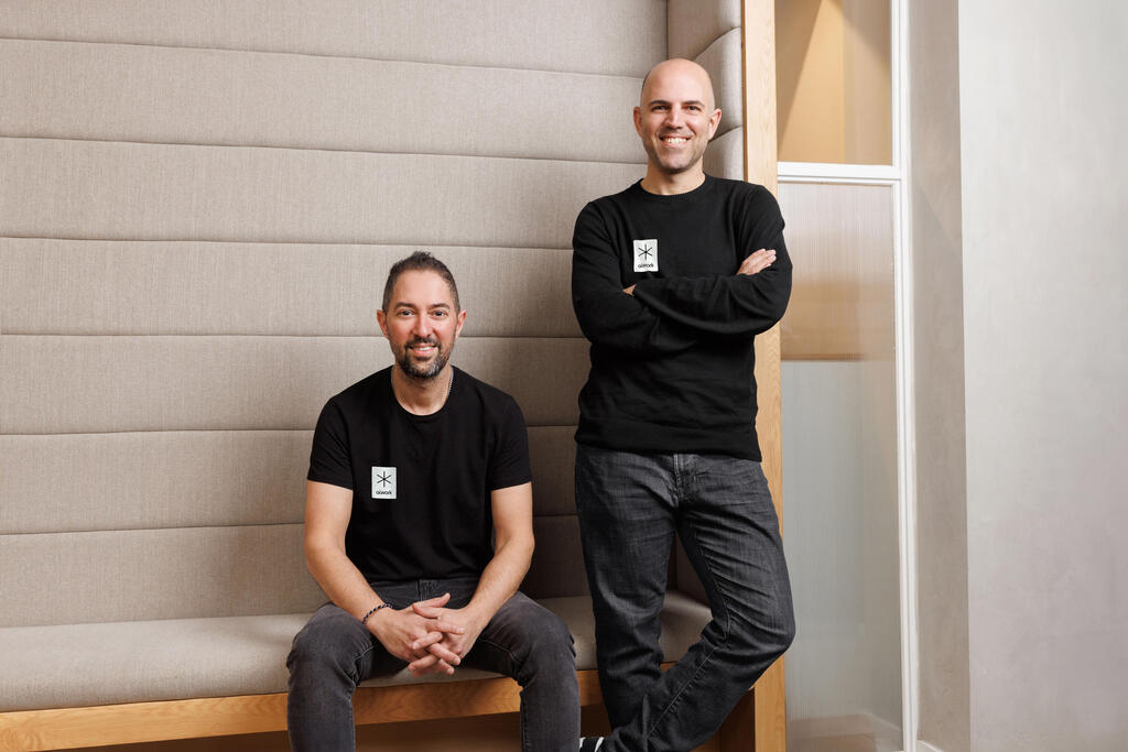 ai.work founders. (Shay Hensev) ai.work founders
