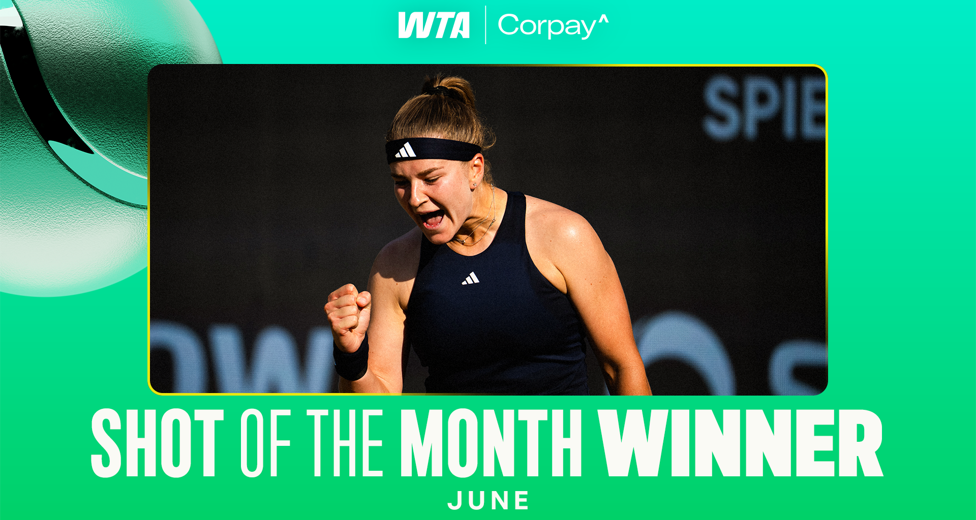 From Shot of the Month to the Wimbledon final, Muchova's grass season keeps getting better