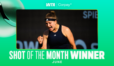 From Shot of the Month to the Wimbledon final, Muchova's grass season keeps getting better