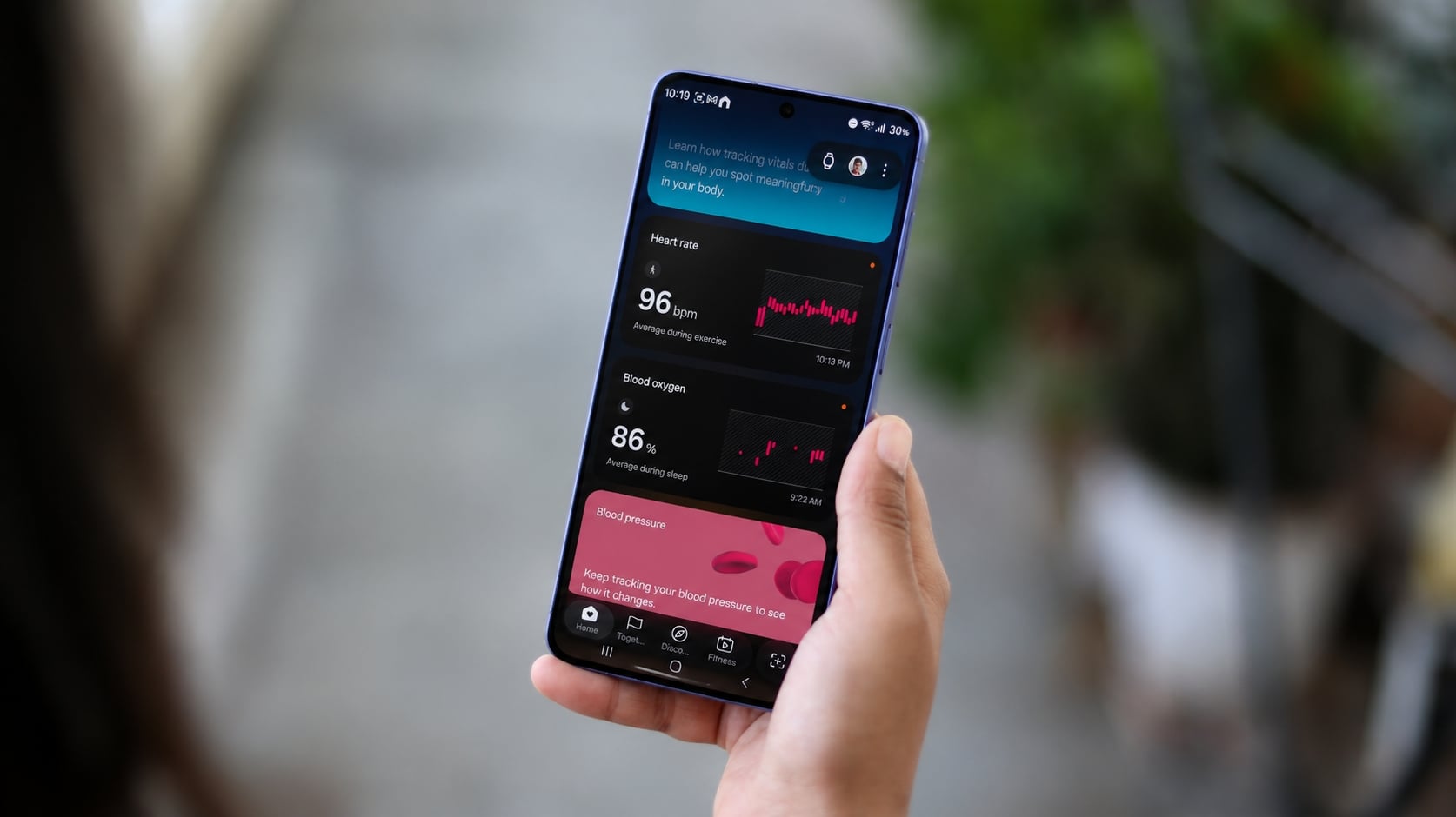 samsung health app