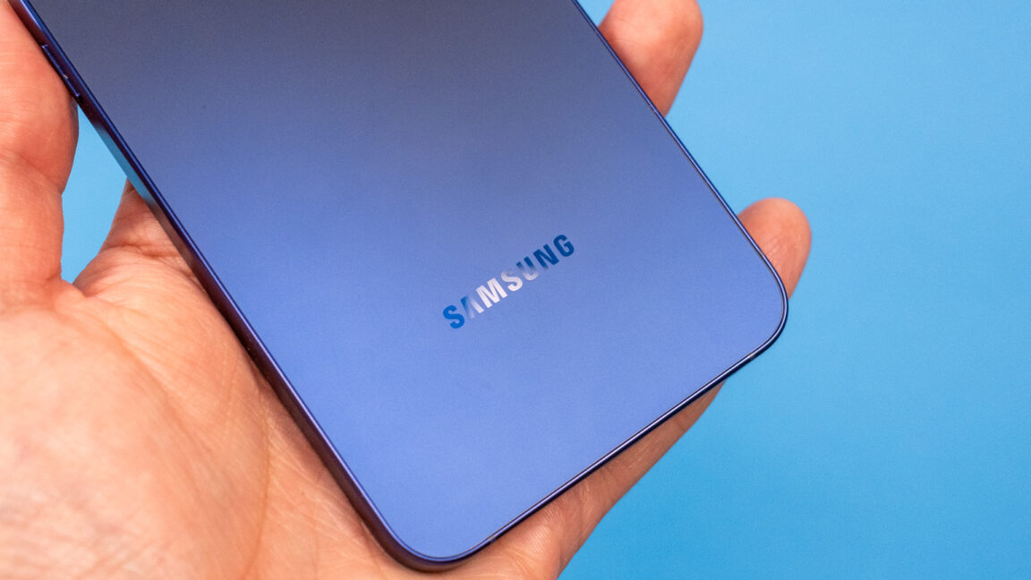 Samsung logo phone