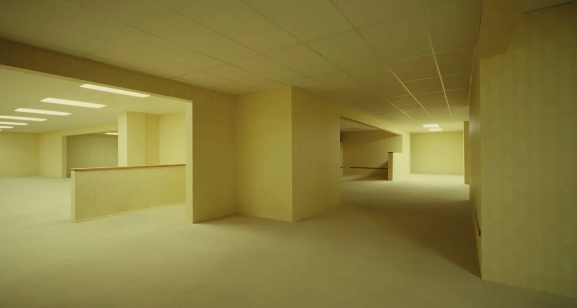 A24 Drops a 1-Hour BACKROOMS Ambience Video That's Slightly More Boring Than the Movie — GeekTyrant