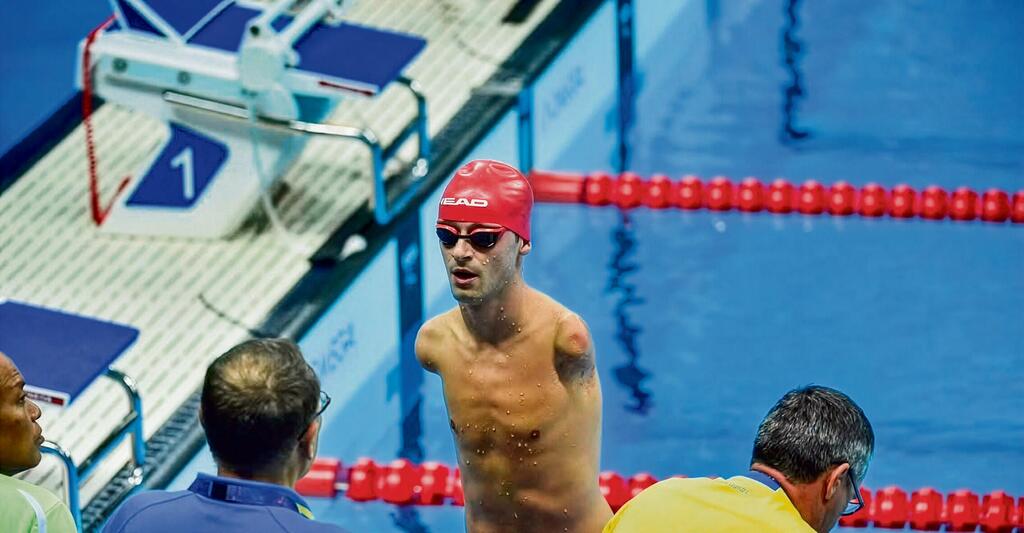 Paralympic swimmer Yaroslav Semenenko (Photo: Courtesy) ירוסלב סמננקו