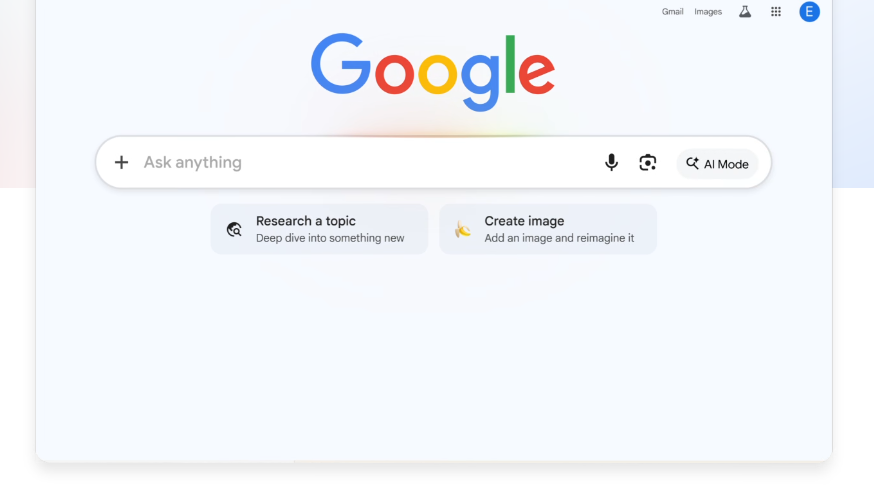 Google AI Mode, powered by Gemini (Photo: Google) מצב ה-AI בגוגל כרום