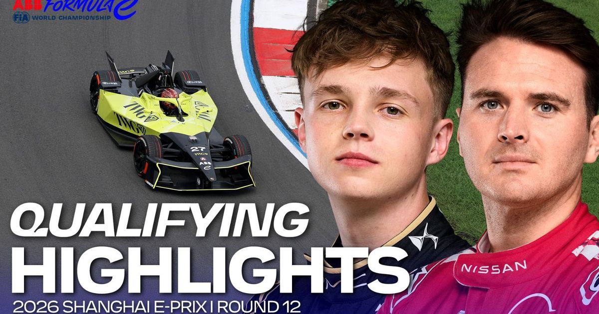 QUALIFYING HIGHLIGHTS: 2026 Shanghai E-Prix, Round 12