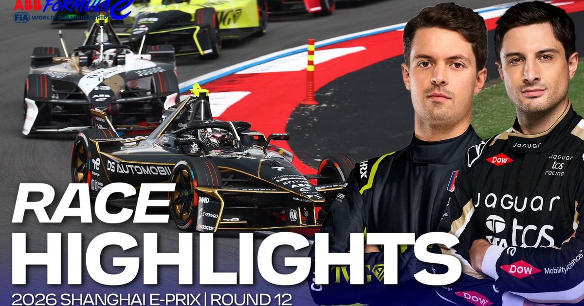 RACE HIGHLIGHTS: 2026 Shanghai E-Prix, Round 12